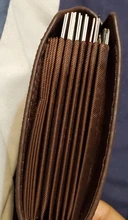 TANGYUE-tarjetero de cuero para hombre y mujer, cartera con carcasa para tarjetas, tarjetero para tarjetas bancarias