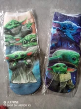 Calcetines de algodón con orejas de Star Wars Para hombre y mujer, calcetín de Cosplay, el ascenso de Skywalker, regalo, Maestro Yoda de Star wars, novedad de 2021