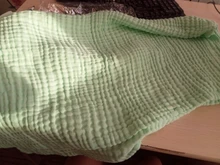 Manta de muselina para bebé recién nacido, edredón de algodón, 6 capas, Invierno