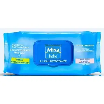 

MIXA BÉBÉ-Wipes ultra fresh cleansing water-72 PCs