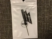 Adaptador de 2 uds. Para correa de reloj de 44mm, 40mm, 42mm/38mm, Conector de correa de reloj de acero inoxidable serie iWatch 6 se 5 4 3, accesorios