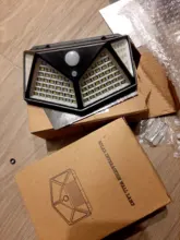 Solar-Light Motion-Sensor Garden-Decoration Goodland Powered Wall-Street Outdoor 100 Led