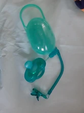 Caja de chupete sólido para bebé, contenedor de chupete, caja de almacenamiento de viaje, Soporte seguro, caja de plástico PP, 1 Uds.