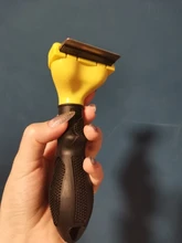 Peine para quitar el pelo de perros y gatos, herramienta de aseo, suministros para mascotas