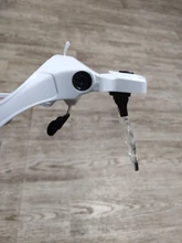 Headband Magnifier Glass-Lamp Led-Light 5-Lens loupe Adjustable for Read-Look