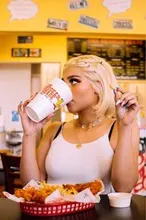 Vallbest-mechones de cabello liso 613 rubio con cierre, extensiones de cabello humano mechones malasio con cierre de encaje, pelo Remy para bebé