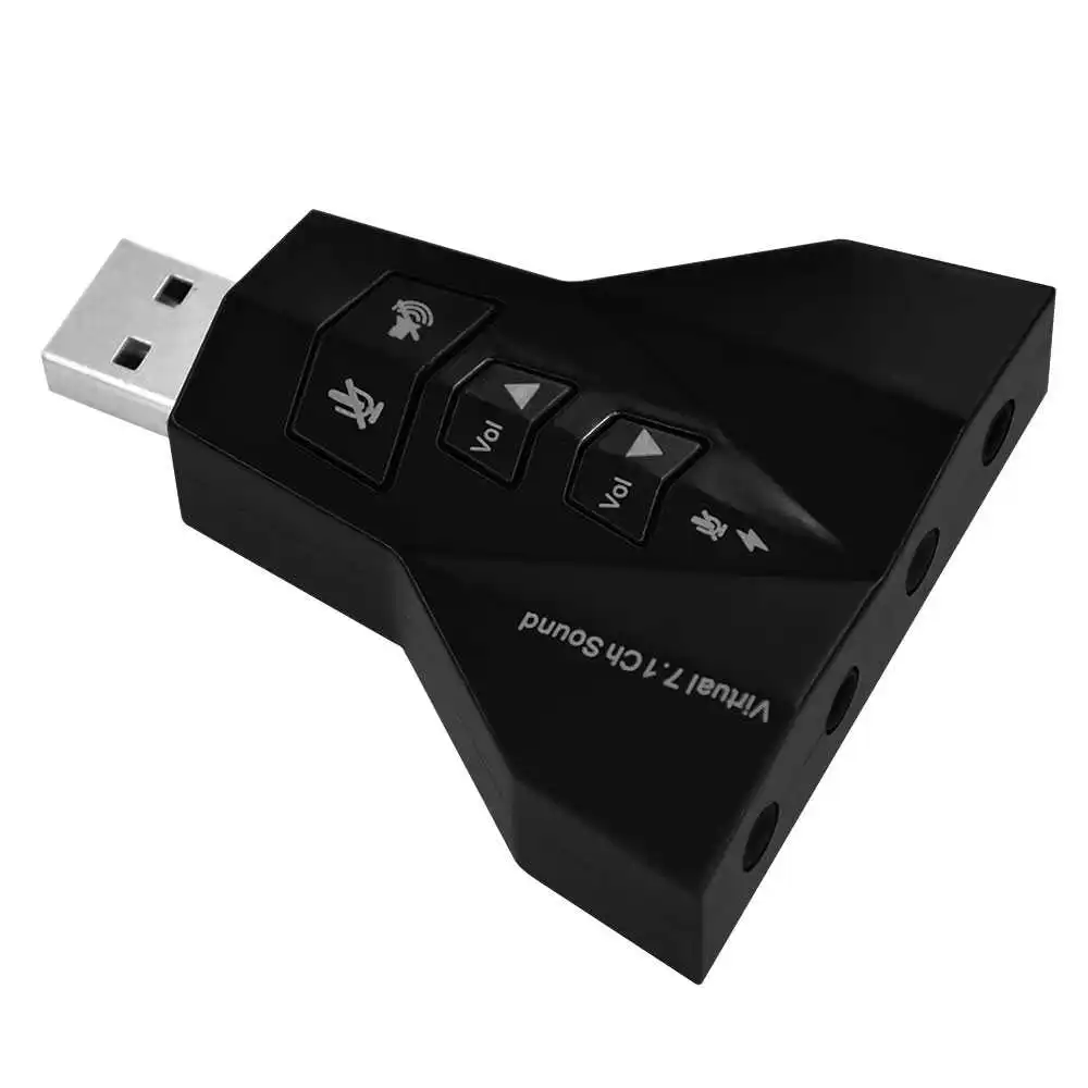 Escritorio. zdyCGTime Adaptador de Sonido est/éreo Externo USB Windows,Laptop Adaptador de Tarjeta de Sonido USB 2.0 con Conector de micr/ófono para Auriculares de 3.5 mm,Compatible con Mac