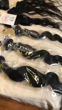 Body-Wave-Bundles Closure Human-Hair Remy Yyong with Weave 4x4 3/4