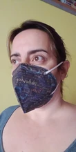 Mascarilla facial KN95 de 5 capas, desechable, transpirable, a la moda, personalizada, con estampado personalizado, FFP2, 10 Uds.