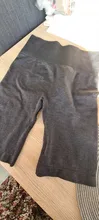 Pantalones cortos de motorista de cintura alta sin costuras para mujer, pantalones cortos de entrenamiento de realce de cadera, Yoga, correr, 8 pulgadas