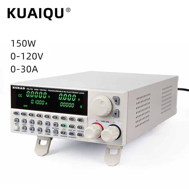US $185.13 KEL102 KEL103 Professional Electrical Programming Digital Control DC Load Electronic Loads Battery Tester Load 150W 300W