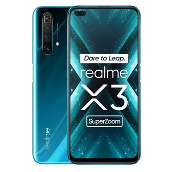 Перейти на Алиэкспресс и купить REALME X3 SUPERZOOM 12 Гб 256 Гб DS GLACIER BLUE
