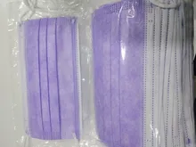 Mascarilla médica desechable, máscara quirúrgica de 3 capas con filtro, no tejida, antipolvo, con elásticos, Color azul y rosa, 7 colores, nueva