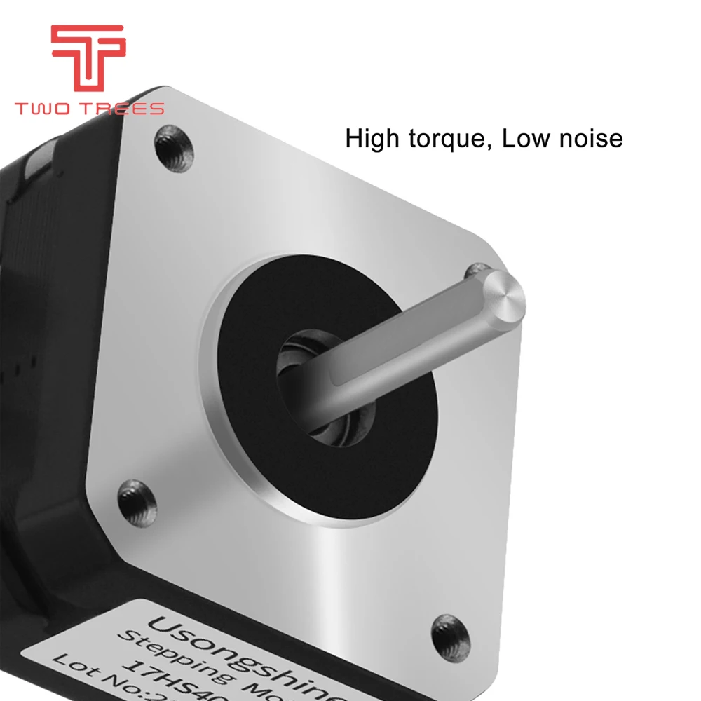 Motor Deslizante Nema17 17hs4023 para a Impressora 3d Motor Deslizante para a Extrusora do Titan 4-lead Nema 42 12v 24v - Imagem 3
