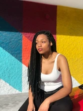 Sintético de Locs trenzas de Crochet trenzas de pelo sin nudos gancho teme Color degradado trenzado extensiones de cabello para las mujeres X-TRESS