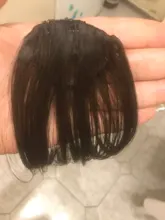 LVHAN-flequillo de aire puro, extensión de cabello sintético, Natural, negro, marrón claro, marrón oscuro, negro, fibra de alta temperatura