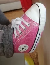 Zapatos deportivos clásicos de lona para bebés recién nacidos, calzado antideslizante de suela suave para primeros pasos, para invierno