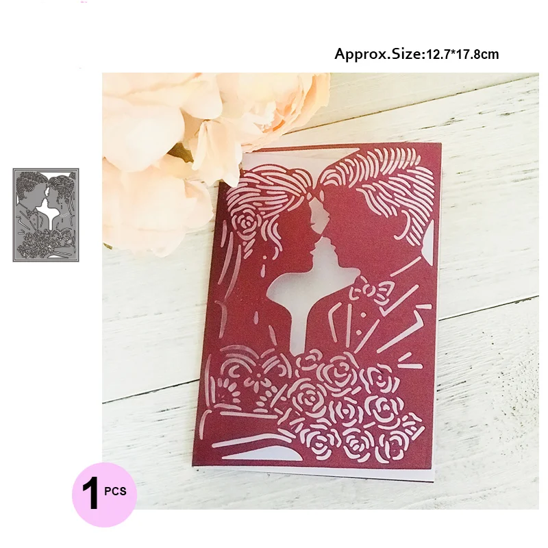 wedding Dies Metal Cutting Dies New 2019 for Card Making Scrapbooking Wedding invitation Craft Dies - 4.00007E+12