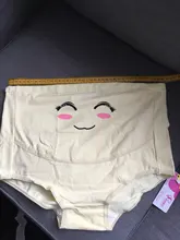 Bragas de maternidad para mujer, ropa interior para embarazadas con dibujos animados, calzoncillos lindos