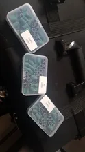 HYTOOS-Bandas de lijado verde sin mandril, accesorios de brocas para uñas, herramienta de pulido para el cuidado de las uñas, 50 Uds.