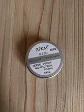XFKM-bobina preintegrada de Clapton fundido superfino, A1, SS316, Ni80, para Vaper MTL, RDA, atomizador de tanque de alta resistencia, 10 Uds.