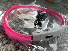 Dog-Collars Glowing Flashing Pet-Dog Rechargeable LED Night-Safety Luminous