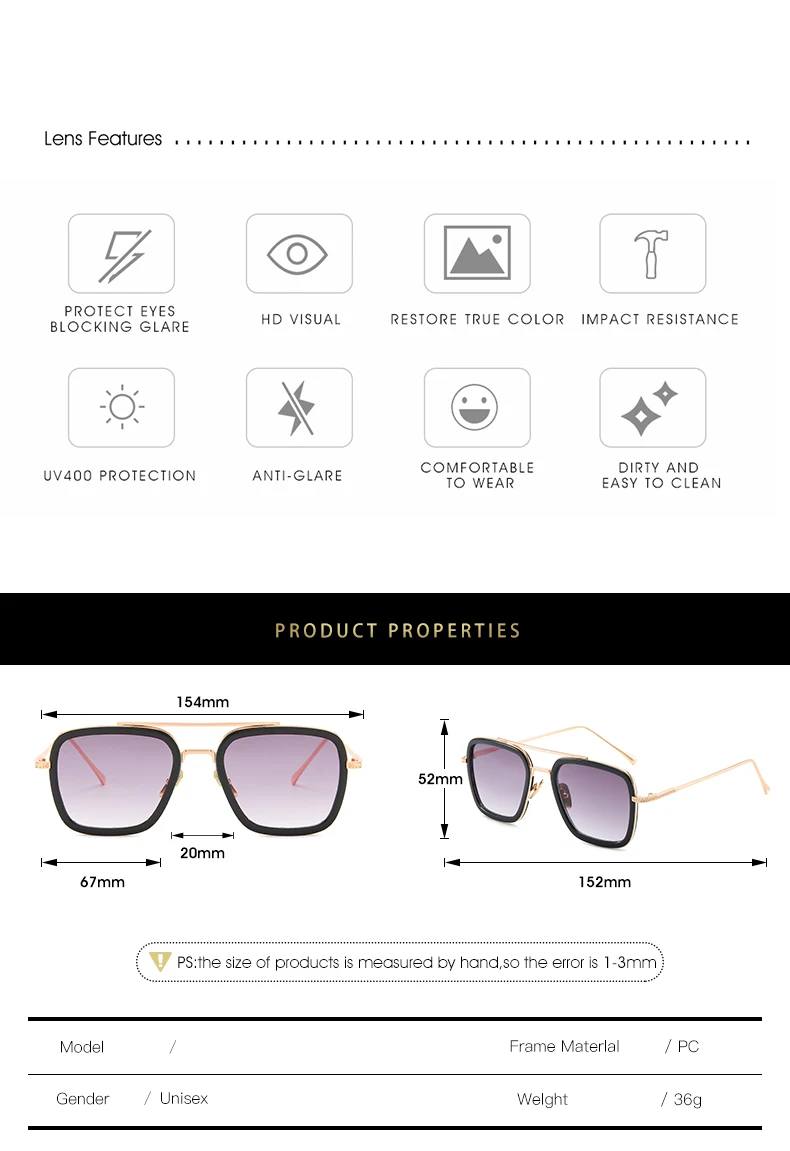 FC OPTICS Elegant Ladies Cat Eye Sunglasses Women Brand Designer Italy Square Sun Glasses Female Gradient Eyewear Shades
