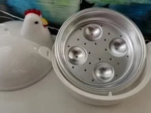 Steamer Cooker Egg-Boiler Cooking-Appliances Chicken-Shaped Microwave 4 Kitchen Home-Tool