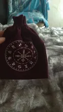 Bolsa de almacenamiento de Tarot de terciopelo de 13x18CM, bolsa con cordones para bordar cartas y juegos de mesa, recipiente para tarjetas