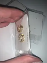 Circonio coreano oído brazalete Set pendientes para niñas 3-14k oro lindo cartílago Clip en pendientes No perforado mujeres Punk joyería