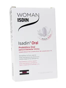 

ISDIN woman isadin oral 15 probiotic oral capsules for intimate well-being