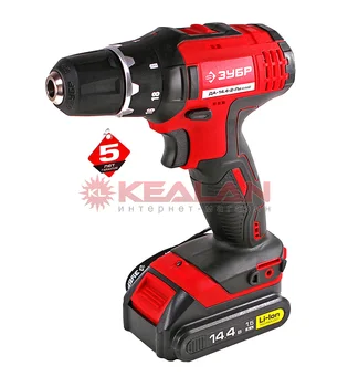 

Zubr da-14.4-2-li KNM 2 drill-screwdriver 14.4 V, Li-ion, 2 battery