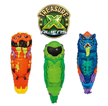 

Treasure X S2-alien larvae with Slime, includes scalpel, figure, accessories, treasure and Slime, random shipping