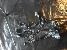 Guantes de nitrilo negro 100 unids/lote comida grado impermeable alergia libre desechable seguridad sintético guantes de nitrilo