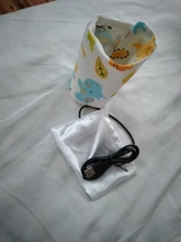 Calentador de agua de leche con USB, bolsa aislante para cochecito de viaje, botella de lactancia para bebé