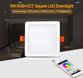 

Synergy 21 LED Panel Light Square 9W RGB-WW * Wireless Milight / Miboxer * White