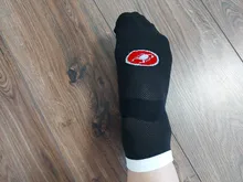 Calcetines cortos de ciclismo para hombre y mujer, transpirables, para verano