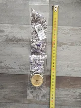 Reloj de pulsera con lazo de flor y estrellas para mujer, banda informal para fiesta, regalo para mujer, # CL