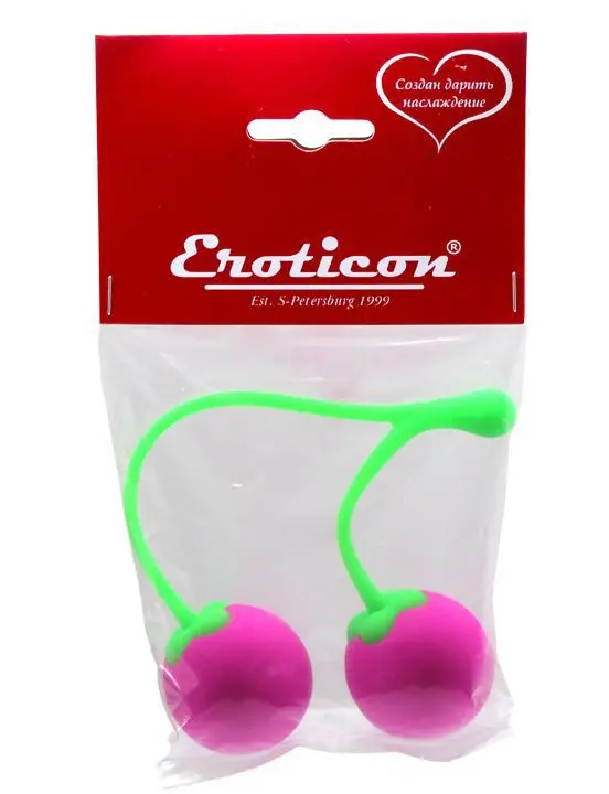 Вагинальные шарики Sweet Cherry со смещенным центром тяжести