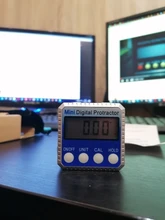 Mini transportador Digital de 360 °, goniómetro electrónico de alta precisión, inclinómetro, medidor de ángulo de nivel Digital, caja de medición de ángulo