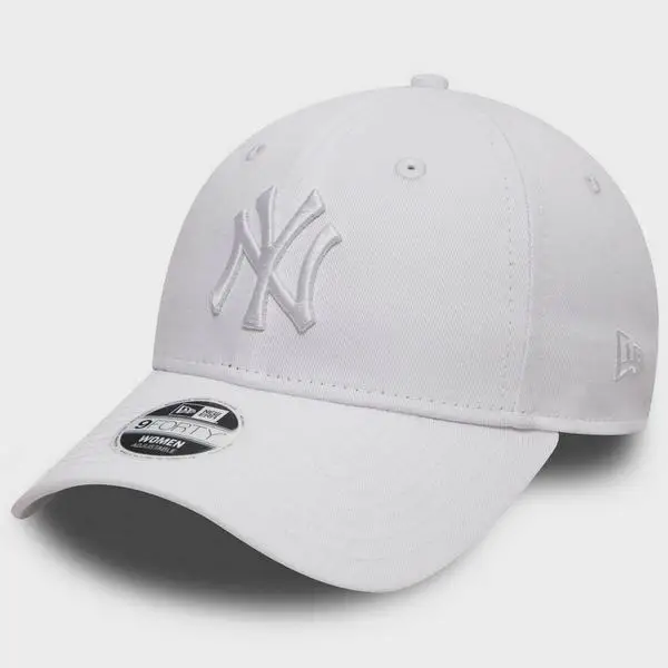 Белый Оригинальная кепка New Era 9FORTY Нью-Йорк Yankees - Цвет: Белый