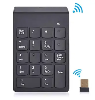 

Wireless numeric keypad 18 keys
