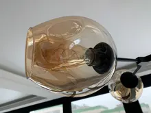 Light-Bulb Edison-Lamp Filament Spiral G95 G125 T225 Retro Led Yellow Vintage ST64 220V