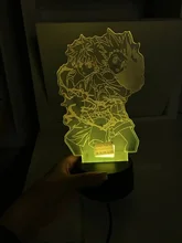 Night-Lamp Bedroom Decor Manga Gift Anime Hunter-X-Hunter Kids Child for 3d