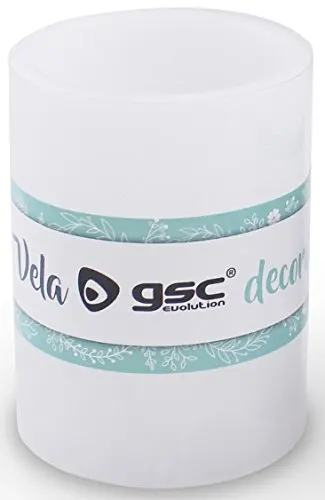 GSC Evolution wax decorative candle 75x120mm 3xAAA White | Дом и сад