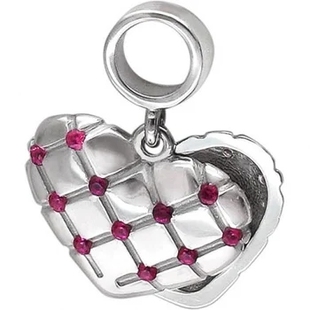 

Esthete pendant with 22 corundum in silver