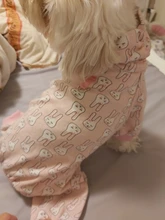 Pyjama Clothing Dog-Puppy-Jumpsuit Sleepingwear Warm Dogs Yorkshir-35 for Small Cat Medium