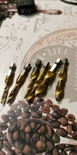 Tap M3 Tap-Drill Bits-Screw-Machine Hand-Tools Metric Hex Shank Titanium-Plated M6 Compound