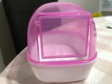 Animal-Accessories Container Hamster Bath-House Sand Small Non-Slip Clear 1PCS Rectangle