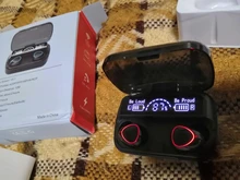 Auriculares inalámbricos TWS con Bluetooth, cascos impermeables con pantalla HD LED, micrófono Dual, estéreo de graves para juegos